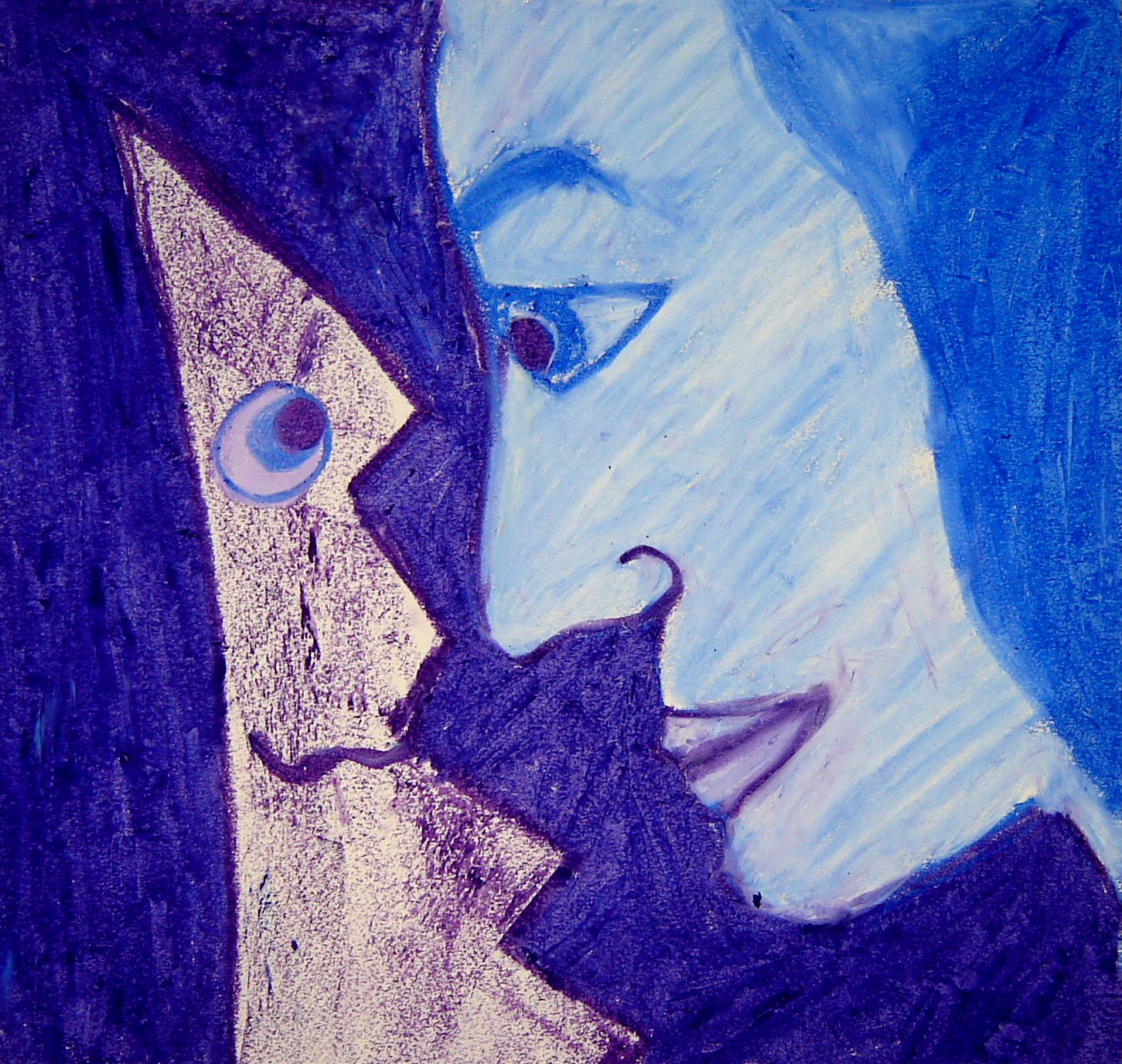 Illustration Bärbel Klingel zu Erich Fried: An eine Nervensäge
